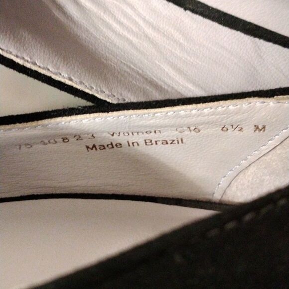 Johnston & Murphy Calf Hair, Animal Print Heels - Picture 10 of 12